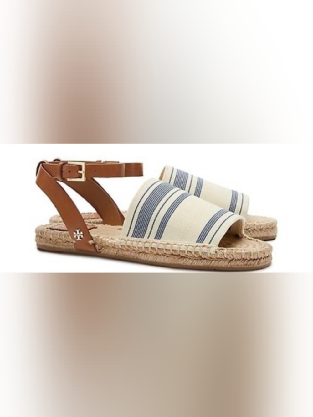 Tory Burch Espadrille Sandals Size 10.5